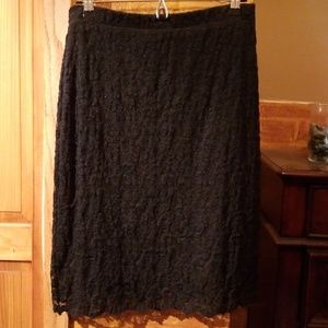 Apostrophe Stretchy lace pencil skirt